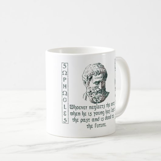 Sophocles Kaffeetasse (VorderseiteRechts)