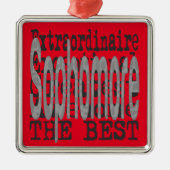 Sophomore Extraordinaire Ornament Aus Metall (Vorne)