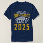 Sophomore Future Class of 2025 Fun 10. Klasse zurü T-Shirt (Design vorne)