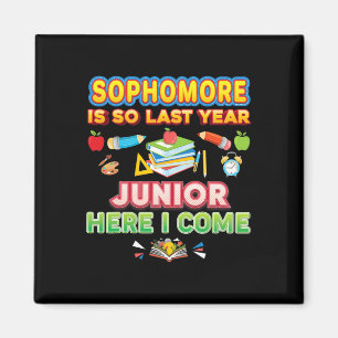 Sophomore ist so, dass ich letztes Jahr hier bin Magnet