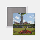 Sopot Lighthouse in Sopot, Polen Magnet (Vorderseite/Rückseite)