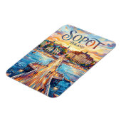 Sopot Polen Magnet (Linke Seite)