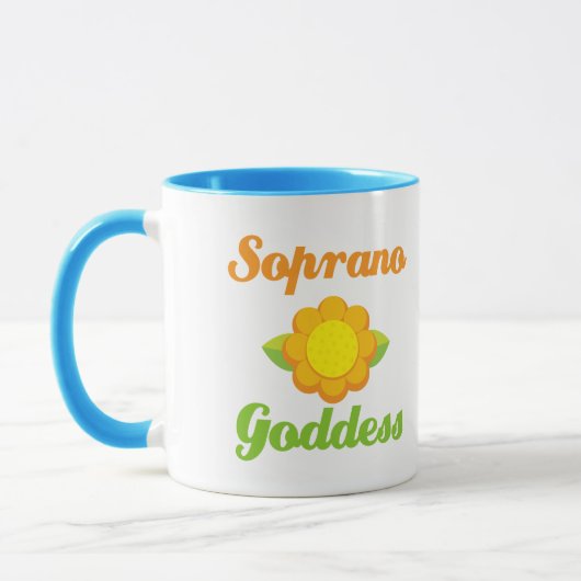 Sopran-Göttin Tasse (Links)