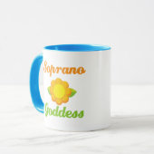 Sopran-Göttin Tasse (Vorderseite Links)