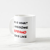 Sopran, großartig kaffeetasse (Vorderseite Links)