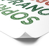 Sopranfarben Poster (Ecke)