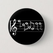 Sopranistin Musical Button (schwarz) (Vorderseite)