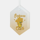 Soprano Chick #10 Ornament Aus Glas (Vorderseite Links)