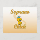Soprano Chick Postkarte (Vorderseite)