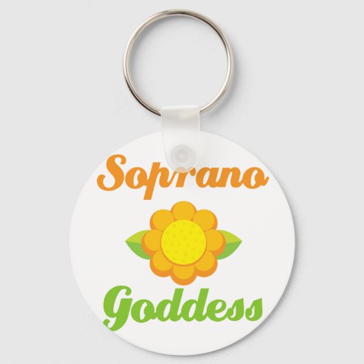 Soprano Goddess Schlüsselanhänger (Vorderseite)