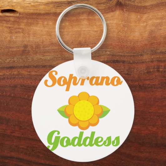 Soprano Goddess Schlüsselanhänger (Vorderseite)