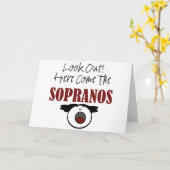 Soprano Karte (Gelbe Blume)