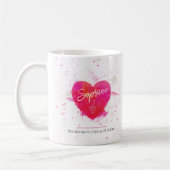 Soprano Musical Heart Singing Part Kaffeetasse (Links)