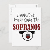 Soprano Postkarte (Vorne/Hinten)