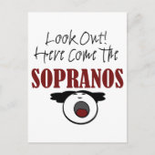Soprano Postkarte (Vorderseite)