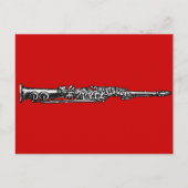 Soprano Sax Postkarte (Vorderseite)