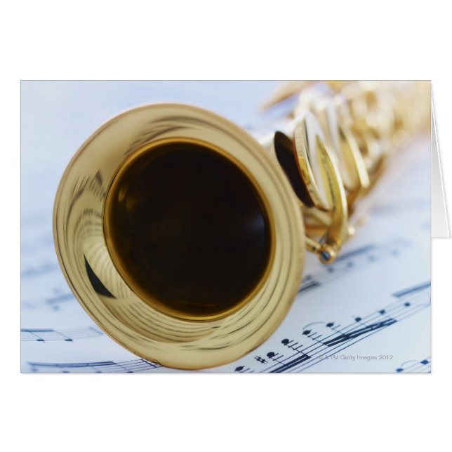 Soprano Saxophon (Vorderseite (Horizontal))