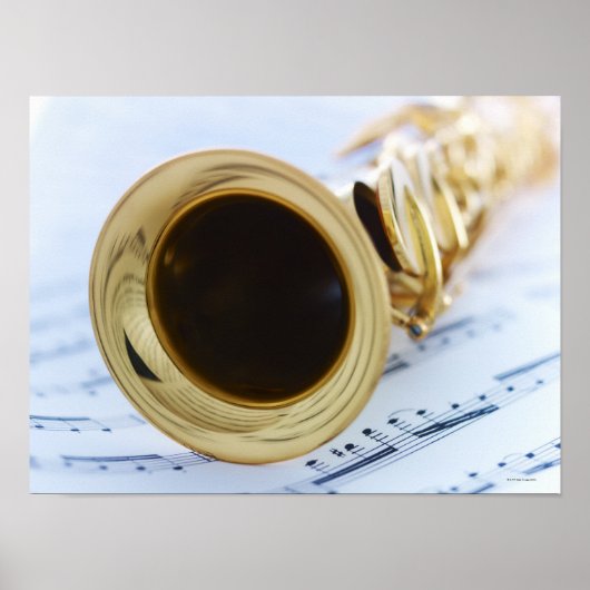 Soprano Saxophone Poster (Vorne)
