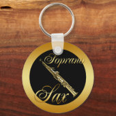 SOPRANO SAXOPHONE SCHLÜSSELANHÄNGER (Vorderseite)