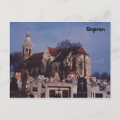 Sopron Postkarte (Vorderseite)