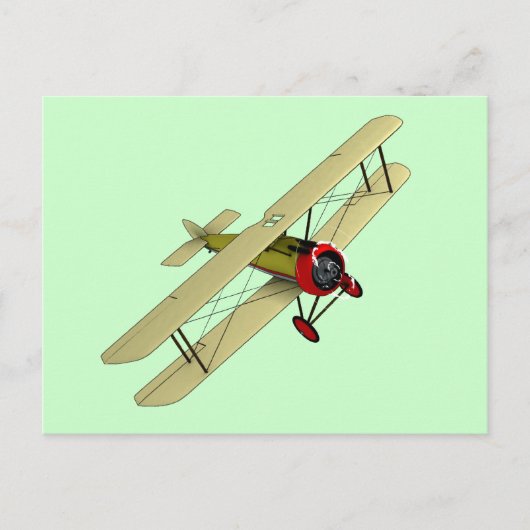 Sopwith Camel Biplane Postkarte (Vorderseite)