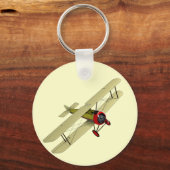 Sopwith Camel Biplane Schlüsselanhänger (Vorderseite)