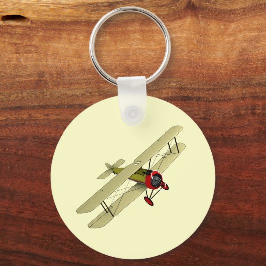 Sopwith Camel Biplane Schlüsselanhänger (Vorderseite)