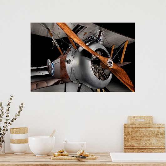 Sopwith Camel Poster (Küche)