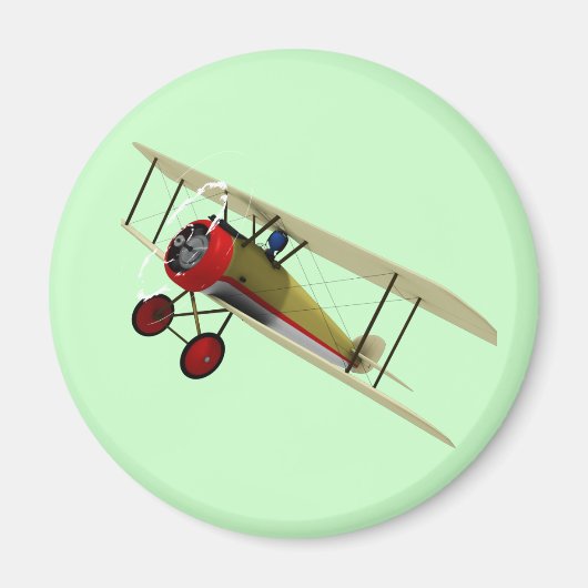 Sopwith Camel und Pilot Magnet (Vorne)