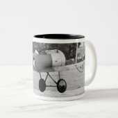 Sopwith Flugzeug-Start Zweifarbige Tasse (VorderseiteRechts)