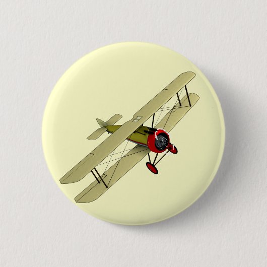 Sopwith Kamel-Doppeldecker Button (Vorderseite)