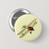 Sopwith Kamel-Doppeldecker Button (Vorne & Hinten)
