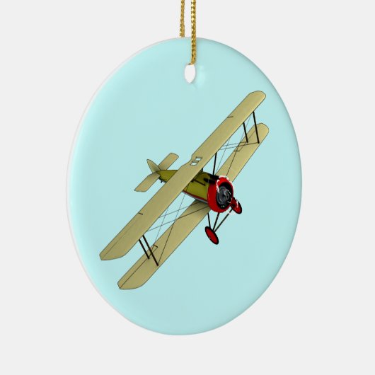 Sopwith Kamel-Doppeldecker Keramikornament (Rechts)