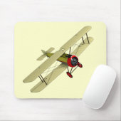 Sopwith Kamel-Doppeldecker Mousepad (Mit Mouse)