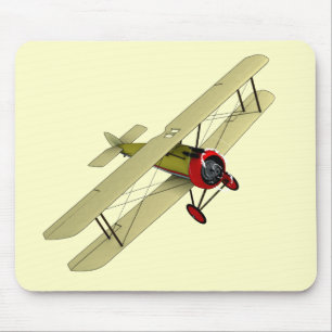 Sopwith Kamel-Doppeldecker Mousepad