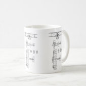 SOPWITH KAMEL KAFFEETASSE (VorderseiteRechts)