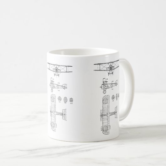 SOPWITH KAMEL KAFFEETASSE (VorderseiteRechts)