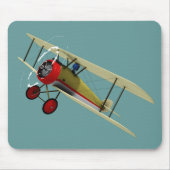 Sopwith Kamel und Pilot Mousepad (Vorne)