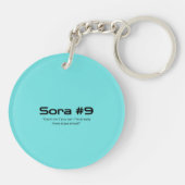 Sora #9 - Wild Adventure Spirit Schlüsselanhänger (Rückseite)