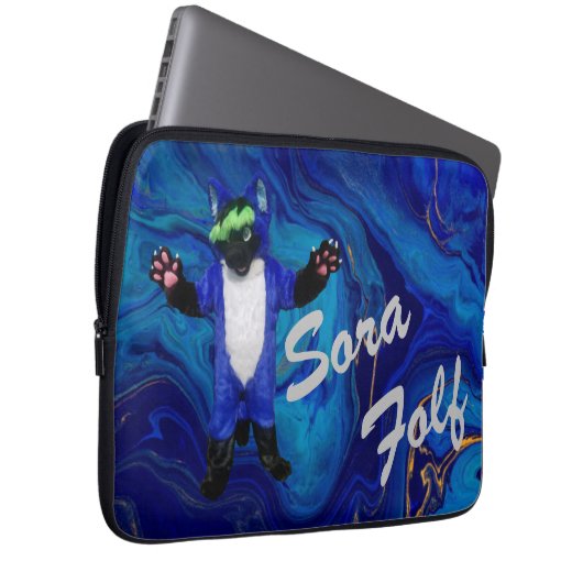 Sora Laptop-Hülle Laptopschutzhülle (Vorne Rechts)