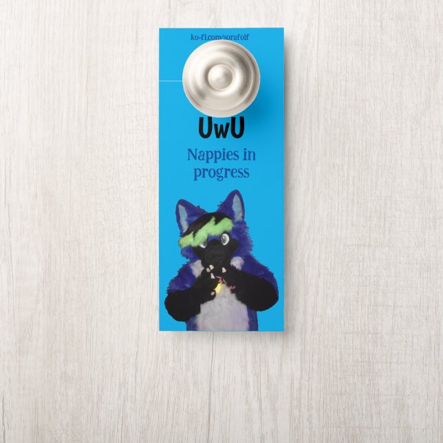 Sora Nappies Türhänger Türanhänger (Auf Knauf)