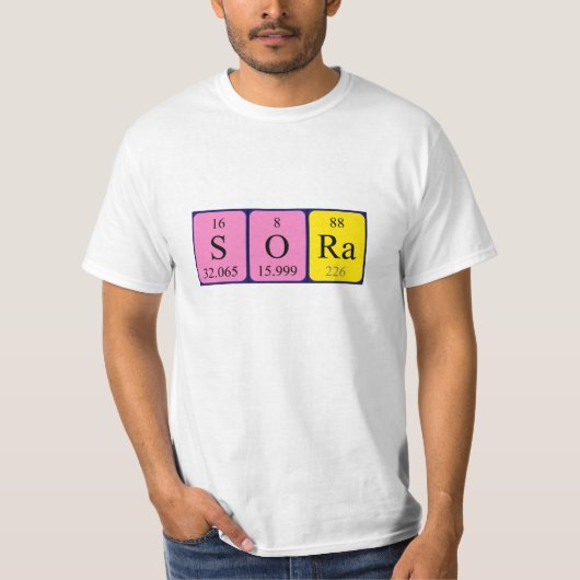 Sora Periodenname Shirt (Vorderseite)