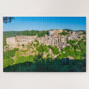 Sorano, Toskana, Landschaft Italien Puzzle