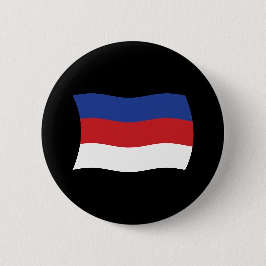Sorben-Flagge-Button Button (Vorderseite)