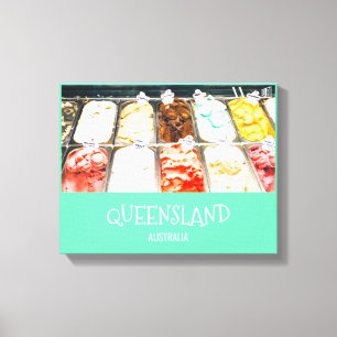 Sorbet Eis Queensland Australien Reisedruck Leinwanddruck