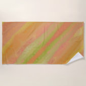 Sorbet ist meine Lieblingsfarbe Strandtuch (Vorderseite)