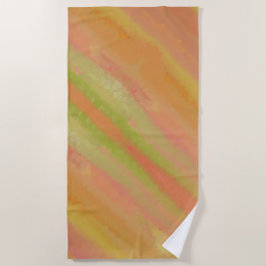 Sorbet ist meine Lieblingsfarbe Strandtuch