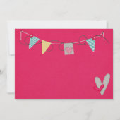 Sorbet Pinks Rezeptionskarten (Rückseite)