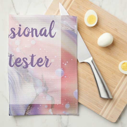 Sorbet - Weiß Geschirrtuch (Viertel Falte)