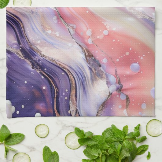 Sorbet - Weiß Geschirrtuch (Gefaltet)